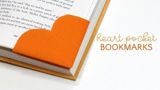 Heart corner bookmarks [upl. by Devlen]