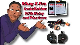 Nhay 3 pro music installation with relay [upl. by Ttegirb]