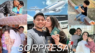 SORPRESA A NUESTRA FAMILIA EN MEXICO BLANCA YA PUEDE IR ✈️ 🇲🇽 [upl. by Mandi]