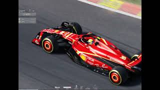 Assetto Corsa car mod rtt formula 2024 sf 24 nocsp spa [upl. by Noli]