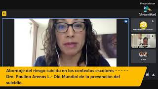 DIA MUNDIAL DE LA PREVENCION DEL SUICIDIO [upl. by Encrata493]