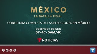 Cobertura completa de las elecciones en México por Noticias Telemundo [upl. by Li]