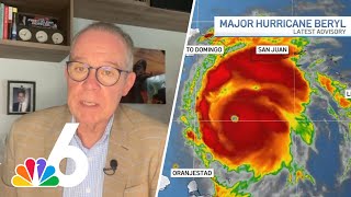 John Morales explains records Hurricane Beryl has broken [upl. by Payson]