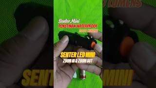 SENTER LED Mini Waterproof Poketman 2000 Lumens [upl. by Viv]