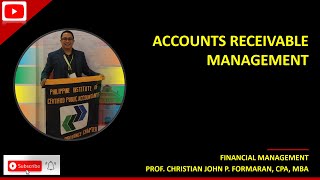 FM101Accounts Receivable Management Ref Cabrera [upl. by Nemra]