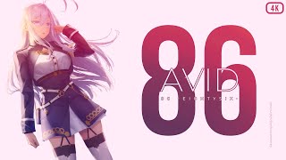 『4K』 86 Eighty six 「AVID」 SawanoHiroyuki English Lyrics [upl. by Findlay]