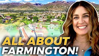 COMPLETE Farmington Utah Map Tour Top Schools amp Community Highlights  Salt Lake City Utah Living [upl. by Glyn]