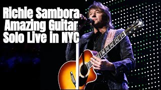 Richie Sambora Amazing Guitar Solo  Always Live in NYC [upl. by Jobe]