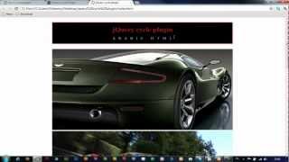 jQuery cycle plugin Slideshow شرح عمل [upl. by Alih]