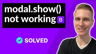 Bootstrap 5 Modal myModalshow not working JavaScript SOLVED [upl. by Akiemat]