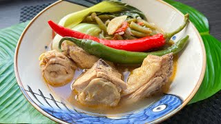 Ganito Ang Paborito Kong Luto Sa Manok  Sinigang Na Manok  Chicken Soup [upl. by Ireva]