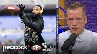 Odell Beckham Jr has yet to practice with Miami Dolphins  Pro Football Talk  NFL on NBC [upl. by Ahslek]