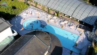 Therme römische Ruienen Kurpark Badenweiler Luftvideo Drohnenvideo [upl. by Etessil520]