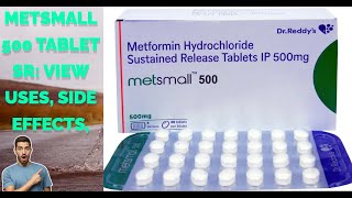 Metsmall 500 Tablet SR View Uses Side Effectsmedicane askpharmacist metformin metsmall500 [upl. by Ridgley]