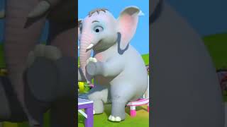 Hathi Raja kaha chale Funny 😁 cartoon video Anupdasvlogsshorts [upl. by Enitsirc862]