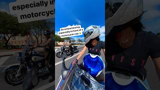 This cop made me nervous 😬 bikelife police miamidade policeofficer bmws1000rr harleydavidson [upl. by Hahn226]