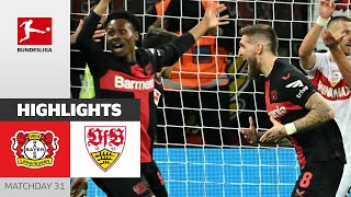 THEY DID IT AGAIN The Streak Continues  Bayer 04 Leverkusen  VfB Stuttgart 22  Highlights [upl. by Elocyn]