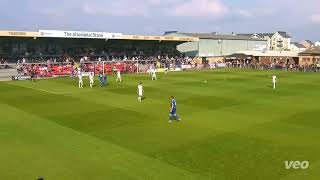 GOAL CAM  Dorking Wanderers 11 WestonsuperMare [upl. by Nager]