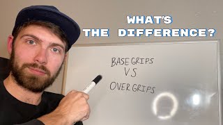 What is the difference between base grip and overgrip tennis racquets [upl. by Alister]