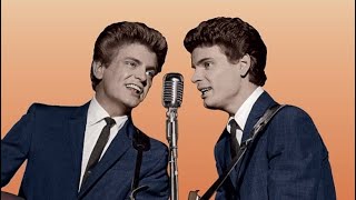 The Everly Brothers Gone Gone Gone Single Version  with lyrics [upl. by Evaleen208]