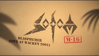 SODOM  Blasphemer Live Wacken 2001 2021  Remaster Official Visualizer [upl. by Egin21]