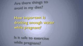 Diet and Exercise During Pregnancy [upl. by Avek]