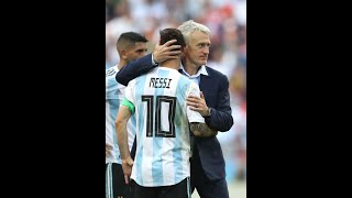 Didier Deschamps talks about the duel with Leo Messi in the World Championship final [upl. by Erised]