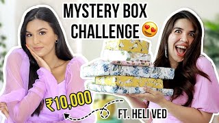 MYSTERY BOX CHALLENGE ft HeliVedYT  Mridul Sharma [upl. by Ndnarb98]