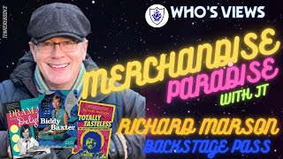 WHOS VIEWS  MERCHANDISE PARADISE RICHARD MARSON BACKSTAGE PASS DOCTOR WHO [upl. by Eelahs]