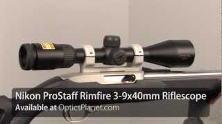 Nikon Prostaff Rimfire Riflescopes  OpticsPlanetcom [upl. by Long]