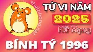 Xem Tử Vi Tuổi Bính Tý 1996 Nữ Mạng  Năm 2025 [upl. by Reinke940]