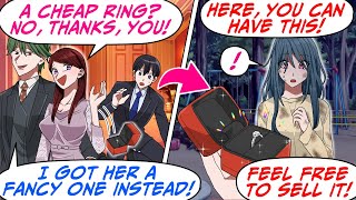 My Pal Took My GF on Our Engagement Day I Gave the Ring to a Homeless Girl But…RomCom Manga Dub [upl. by Chastain]