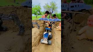 tractor metro train bridge crossing tractor malik ko gussa aya automobile ytshorts [upl. by Felipa]