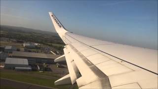 Ryanair Flight FR535  East Midlands to Dublin  EIEVY  Boeing 7378AS  7th June 2015 [upl. by Avron]