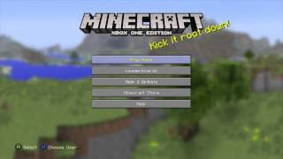 Minecraft Xbox One Edition How to Upgrade and Transfer [upl. by Einafit86]