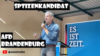 Dr Hans Christoph Berndt Spitzenkandidat AfD Brandenburg Karstädt quotAfD Familienfestquot 7924 [upl. by Atiuqa]