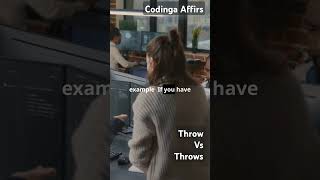 Java Exceptions when to Use  throw or throws throw throws java [upl. by Rramo]