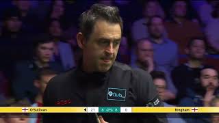 Ronnie OSullivan vs Stuart Bingham  2024 World Championship  QF  Session 3 [upl. by Ihc]