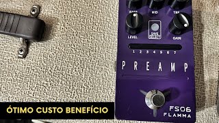 Preamp Flamma FS06  Review  Rodrigo Mellegari [upl. by Kwok]