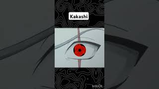 Cool sharingan effect drawing art shorts [upl. by Charry925]