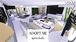 COZY ELEGANT MY ESTATE HOUSE  Adopt Me speed build ROBLOX [upl. by Trakas971]