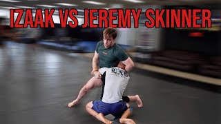 Izaak Michell vs Jeremy Skinner Wrestling Round [upl. by Ayala]