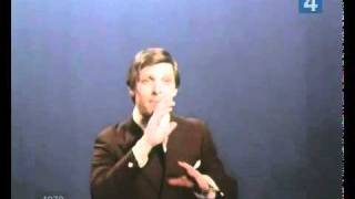 Edward Khil sings quot No coward plays hockey quot 1979 [upl. by Idisahc]