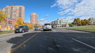 🍁🍁 Markham City 🍁 Driving to Reesors Market 🍁 🍁 North East Markham  Ontario Canada [upl. by Choong]