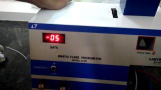 Working of flame photometer [upl. by Aynos]