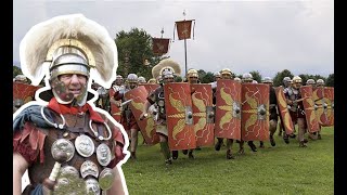 Epic Roman Legionary Attack  Historical Reenactment Event  rome total war in real life [upl. by Hashimoto]