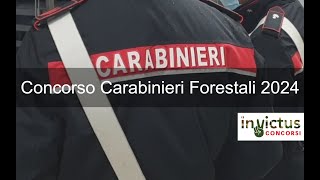 Concorso pubblico per 12 tenenti nel ruolo Forestale dell’Arma dei Carabinieri [upl. by Kohl81]