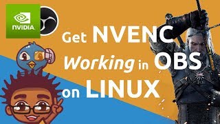 OBS NVENC and FFMPEG via Snap on Linux Xubuntu 1804 [upl. by Herminia]