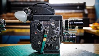 How Vintage 16mm Cameras Work [upl. by Barthelemy]