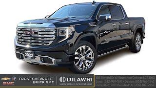 2022 GMC SIERRA 1500 CREW CAB 4X4 Denali Short Box Reserve 1Owner Clean CarFax at FROST stock 4680A [upl. by Manuela482]